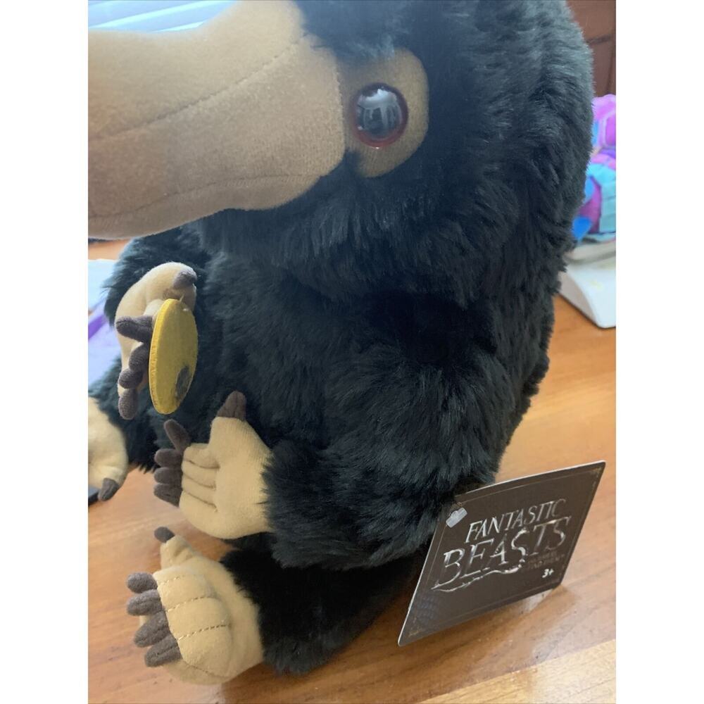 Noble Collection Fantastic Beasts Niffler Collector's Plush NN8875 Black Toy New